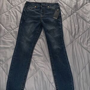 True Religion : Halle Big High Rise Skinny Jeans